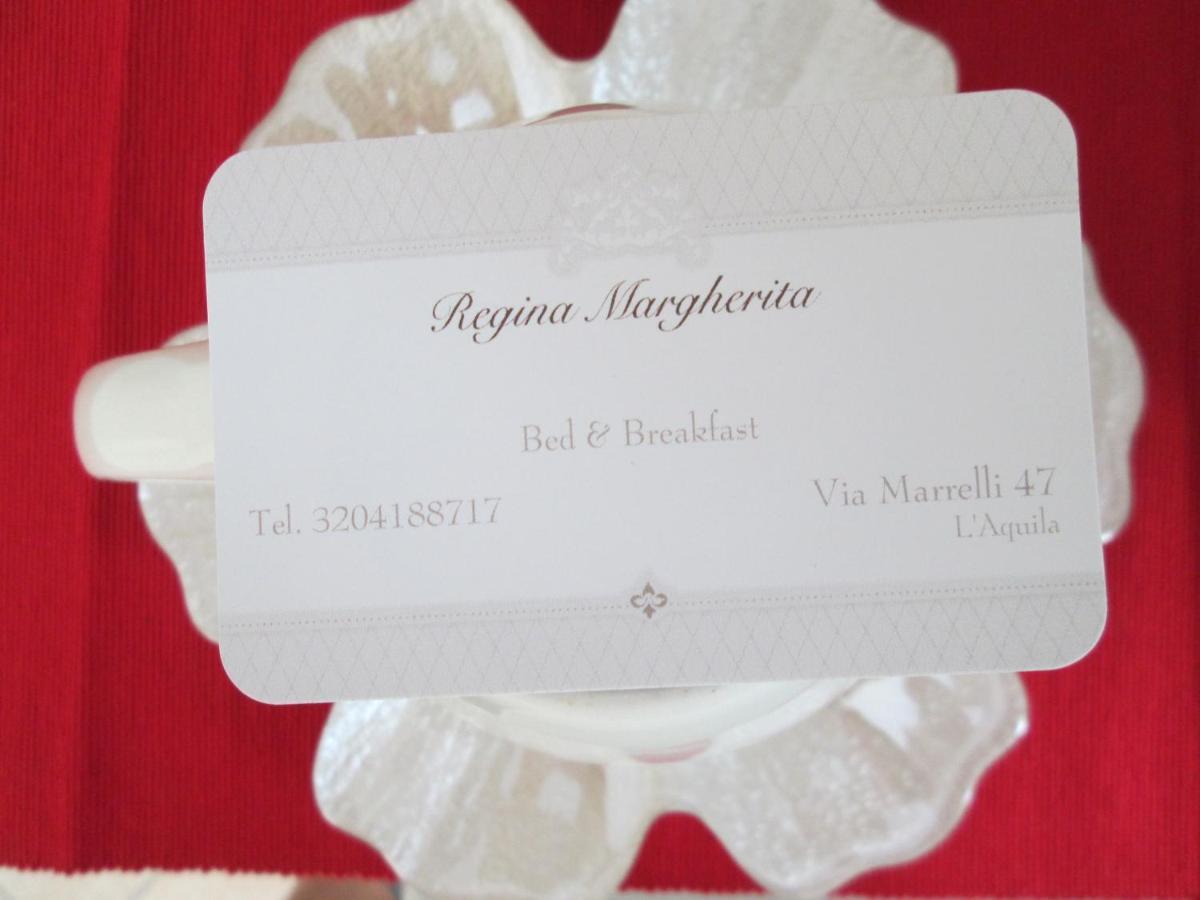 B&B Regina Margherita L'Aquila Bagian luar foto
